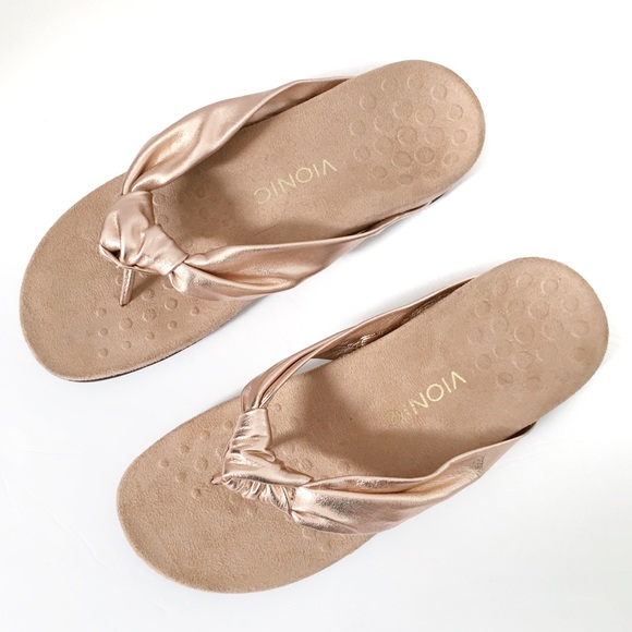 vionic pippa rose gold